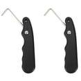 thumbnail image 1 of 2X Universal Practical for Figure Roller with Extended Hook Ice Hockey Puller Portable Handle Skate Lace Tightener, 1 of 8