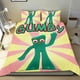 thumbnail image 1 of El Show de Gumby Conjunto de sábanas temático, trío de piezas, cómodo y amigable con la piel, diseño único, regalo de decoración para el hogar para familiares, amigos y fans, 90 cm * 190 cm, 1 of 6