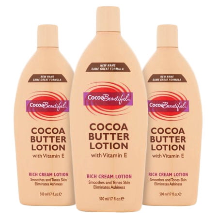 (3 Pack) Cocoa Beautifulâ¢ Cocoa Butter Rich Cream Lotion, 17 fl