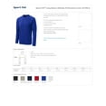 thumbnail image 2 of Sport-Tek ST700LS L/Slv Mens Performance Crew - True Red - 3X-Large, 2 of 2