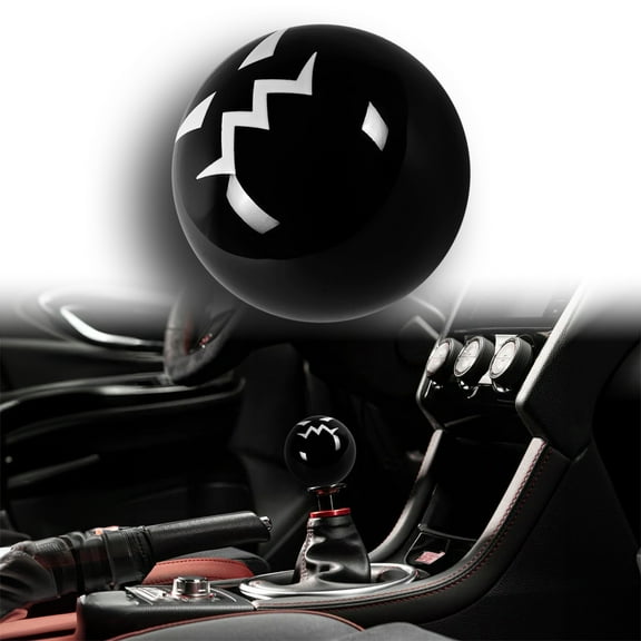 Black EVIL EYE FACE Manual Gear Stick Shift Knob Lever Shifter Universal Acrylic