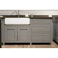 thumbnail image 3 of Utopia Alley Carli Pull Handle - Decorative Cabinet Drop Pull Handles- Vintage Cabinet Hardware with Hand Finished Brushed Nickel - Metal Drawer Pull Handle, 5.0" Center to Center, 3 of 8