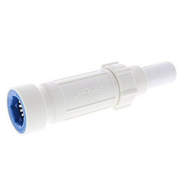 Hydro-Rain PVCL-SFX-050 No Glue Needed PVC-Lock Slide Repair Fitting, 1/2"