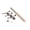 Antique Bronze, variant on Outwater 8' Bar Foot Rail Kit - Complete Undercounter Mount Hardware and Maple Tubing, Antique Brass Finish