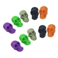 thumbnail image 2 of SHISUYAN 50Pcs Skeletons for Halloween Assorted Color Mini Skulls 2.1x1.3x1.3in, 2 of 8