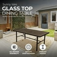 thumbnail image 3 of Four Seasons Courtyard Nantucket 40x72 Inch All Weather Patio Dining Table, 3 of 9