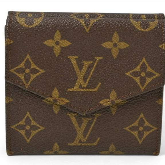 Pre-Owned Louis Vuitton Wallet LOUIS VUITTON Monogram Folding No.190 (Fair)