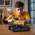 thumbnail image 2 of RC Excavator Building Set,APP Remote Control Excavator Model with Motor,Truck Construction Setss for Adults 22003,Vehicle Building Blocks Engineering Gifts 1106 PCS, 2 of 7