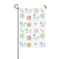 thumbnail image 1 of YUSDECOR Drapeau de Jardin Licornes Drapeau Extérieur 12x18 Pouces, 1 of 1