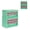 Creamy Green + Pink, variant on Noble House Carola Drawer-Style Desktop Storage Box, 5-Tier Stackable Steel Organizer Rack, Pink & Creamy Green