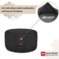 thumbnail image 3 of Porch Shield Housse pour Foyer - Imperméable 600D Robuste pour Bol de Feu Rond de Patio Noir - 40 Pouces, 3 of 8