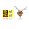thumbnail image 1 of Kamada Combination of Shri Hanuman Chalisa holy book (pocket size) and exquisite radha krishna pan Tulsi (basil) mala,Spritual Pendant Necklace for Women and Men, 1 of 4