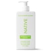 Native Moisturizing Hand & Body Lotion, Cucumber & Mint, Silicone Free, for Women and Men, 16.5 oz
