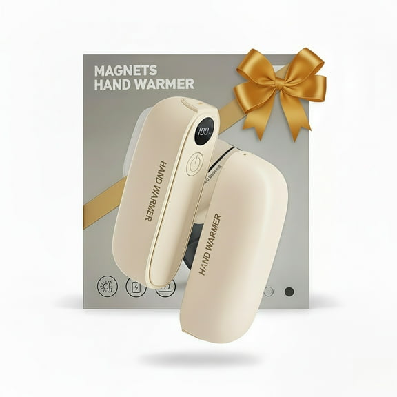 Magnetic Charging & Digital Display: Upgraded Electric Hand Warmers, 2-Pack (2025 Version) | Ideal for Outdoor, Gaming, Camping, and Hunting, Providing Long-Lasting Warmth for Men and Women