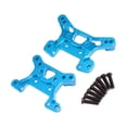 thumbnail image 1 of Torres de amortiguación delanteras y traseras de aleación de aluminio Soportes de amortiguación para automóviles RC fáciles de instalar Azul, 1 of 9