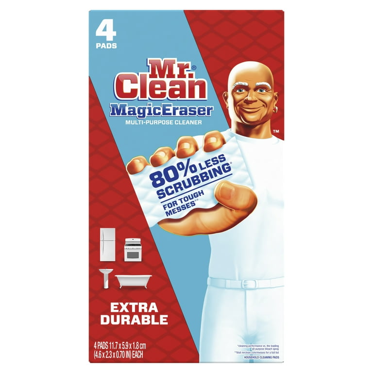 Mr. Clean Magic Eraser Extra Durable, Cleaning Pad with Durafoam ...