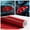 RED, variant on PVC Nardo Grey Vinyl Car Wrap High Gloss Car Body Wrap Film High Quality Grey Vinyl Wrap