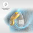 thumbnail image 3 of Hands-Free Collection Cups, Compatible with Freestyle Flex, Pump in Style with MaxFlow, and Swing Maxi Electric Breast Pumps, 1 Set of 2 Cups, 3 of 7