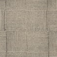 thumbnail image 3 of Split P Black And Natural Block Print Placemat Set of 4, 3 of 3
