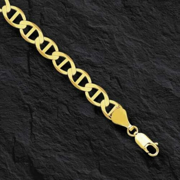 14K Gold 4.5mm Mariner Chain