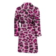 thumbnail image 2 of Albornoz con estampado de leopardo 02 Hombre, 2 of 3