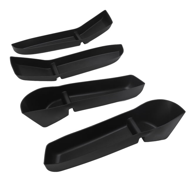 Model 3 Door Side Storage Box, 4Pcs Front Rear Door Side Insert Pockets Box Door Organizer Slot, Model 3 Accessories Interior Slot Replacement