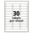 thumbnail image 5 of Matte Clear Easy Peel Mailing Labels W/ Sure Feed Technology, Inkjet Printers, 1 X 2.63, Clear, 30/sheet, 10 Sheets/pack | Bundle of 5 Packs, 5 of 5