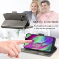 thumbnail image 4 of Case for Samsung Galaxy A40 Cover Leather Wallet Folio Case Book Design Flip Magnetic Closure - Grey, 4 of 5