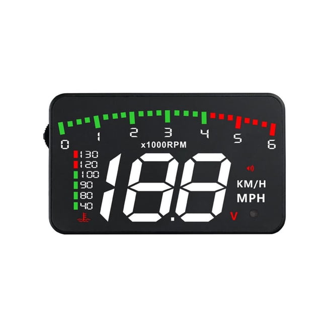 Car Head-Up Display A900 Sistema De Proyector De Parabrisas De Advertencia De Exceso De Velocidad Obd Hud Pantalla De Datos Automáticos Con Reflejo Para Una Conducción Segura Monstrate VI006157-00