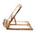 thumbnail image 5 of Foldable Recipe Book Stand,Wooden Frame Reading Bookshelf,Tablet Pc Support Stand, 5 of 8