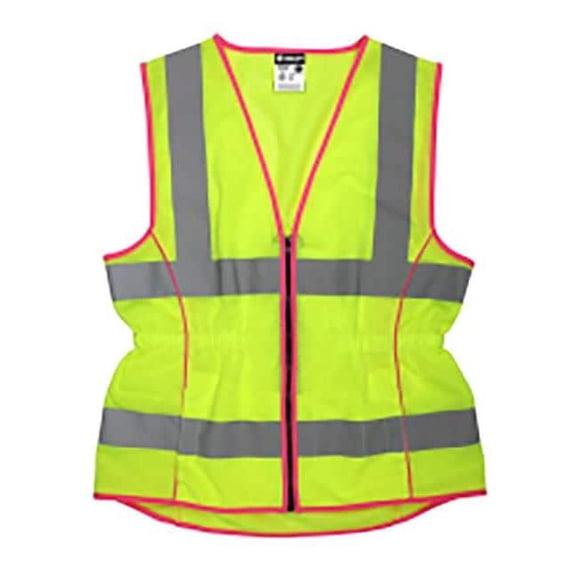 Mcr Safety High Visibility Vest,M Size,Women LVCL2MLM