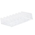 thumbnail image 3 of Clear Makeup Palettes Organizer, Plastic Material, 7 Slots, Easy Access, Muti Purpose, Widely , Compact And Lightweight, 3 of 8