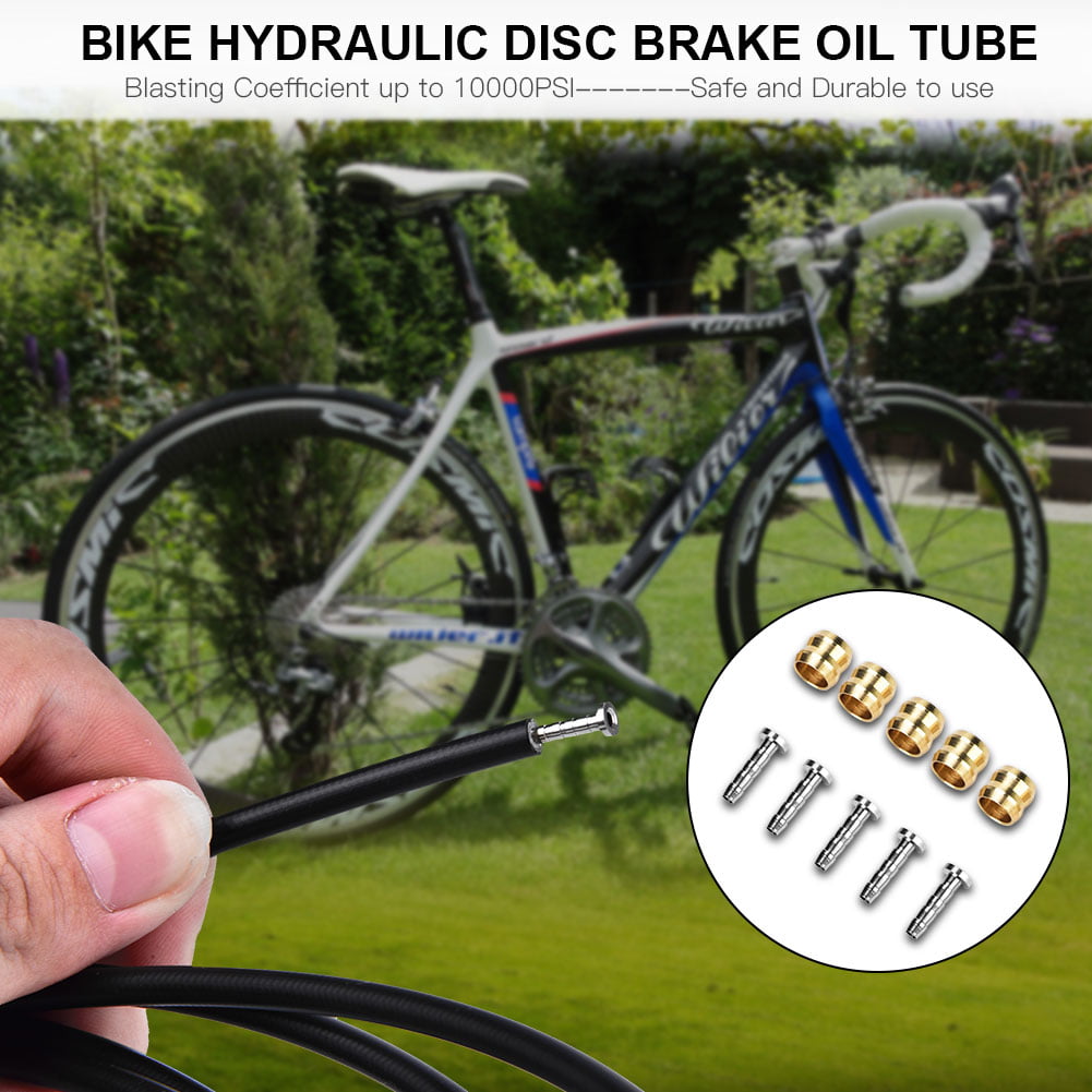 3m Mountain Bike Brake Hose,Hydraulic Disc Brake Hose Bicycle Hydraulic Disc Brake Oil Tube Pipe for M315 335 395 