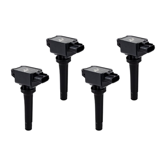 Mishimoto Ignition Coil Pack, Compatible with Mazda 3 I4, 2012-2014, Set of 4