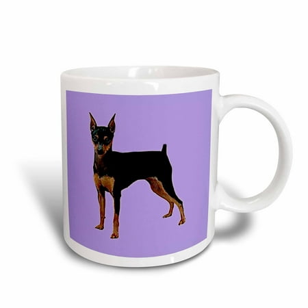 3dRose Miniature Pinscher, Ceramic Mug, 15-ounce