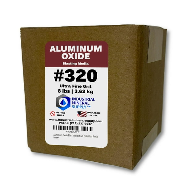 Polvo de óxido de aluminio #320 Grit (ultrafino)