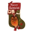 thumbnail image 2 of Fiudx Media Navideña con Diseño de Cuadros Grandes, Puño Festivo, Bolsa de Regalo Personalizable, Decoración para El Hogar y La Oficina, Versátil para Colgar, Ideal para Chimenea, Árbol y Pared. Jueg, 2 of 2