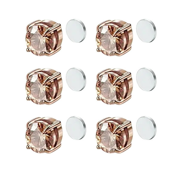 Magnetotherapy Acupressure Earrings for Ear Wellness - Unisex No-Punching Design - 3 Pairs of Therapeutic Earrings for Relaxation and Stress