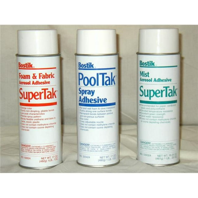 Bostik 150612 Mousse Adhésive pour Mur de Piscine, Orange