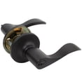 thumbnail image 4 of Stone Harbor Hardware Beaverton Door Lever, Entry Function, KW Keyway, Matte Black, 4 of 5