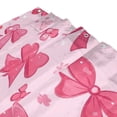 thumbnail image 3 of Bathroom Sets Curtain and Rug Sets 23.6x15.7 in Non-Slip Mat and 66x72 in Shower Curtain for Home Bath Dcor Pink Cute Bows, 3 of 7