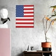 thumbnail image 3 of KLL America Flags3 Print Canvas Wall Art, Canvas Painting Prints Canvas Art Wall Decor Home Decoration for Living Room Bedroom Office, 3 of 6