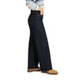thumbnail image 4 of Jordache Women's High Rise Wide Leg Jeans, 32" Inseam, Sizes 2-22, 4 of 6