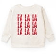 thumbnail image 6 of Fa La La Distressed - Youth Graphic Sweatshirt, 6 of 8