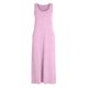thumbnail image 3 of Vestido de Cuello de Tripulación para las Mujeres Moda Casual Color Sólido sin Mangas Bolsillo Longitud de Tobillo Vestido de Verano Largo para las Mujeres, 3 of 6