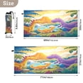 thumbnail image 4 of Quick-Dry Beach Towel 71x31in with Storage Bag, Sand Free Microfiber Towel for Travel, Swimming, Camping Cute Dinosaur Volcano Scene, 4 of 9