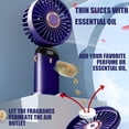 thumbnail image 3 of Portable Serenity Generator, 4-Speed Wind Control Portable Fan, Convenient for Travel and Outdoor Adventures, Ultra-Quiet Performance for Uninterrupted Moments, 90° Foldable for, 3 of 5