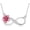 Infinity Hibiscus, variant on Women's Necklace 925 Sterling Silver Tree of Life Infinity Sports Mustard Seed Mountain Music Four Leaf Clover Surfboard Horse Bit Jewelry Gift for Women Mom