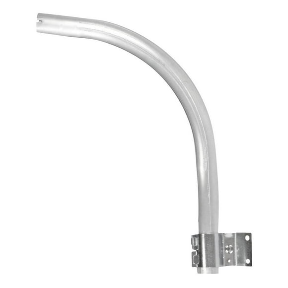 Brazo Para Lampara Seguridad Halo 45 Cm Plata
