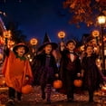 thumbnail image 7 of IFRINID Halloween Light Up Wand with LED Pumpkin Skull Ghost Design, Battery Powered Party Favor Toy for Costume Events and Trick or Treating, 7 of 7